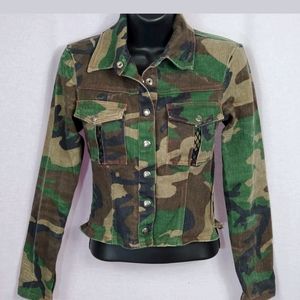 Lip Service Petite Camo Jacket
